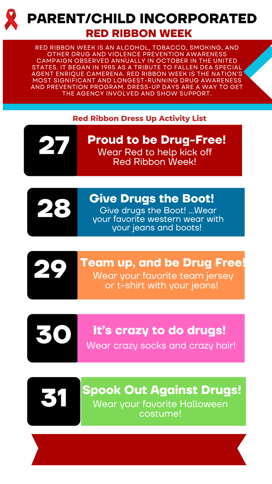 red ribbon week